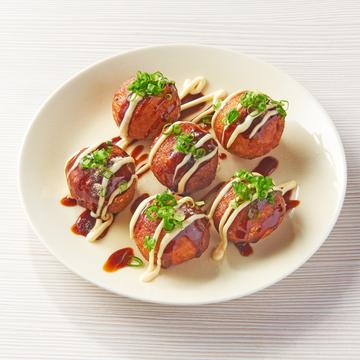 揚げたてサクトロ大たこ焼き(6個)(マヨネーズ付)