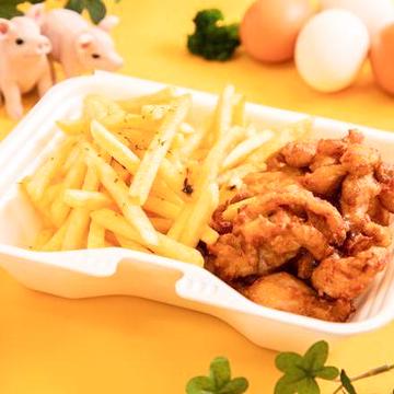 唐揚げ&ポテトフライ Fried Chicken and French Fries
