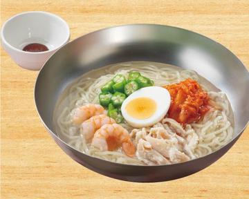 海老と蒸し鶏のコク旨冷麺
