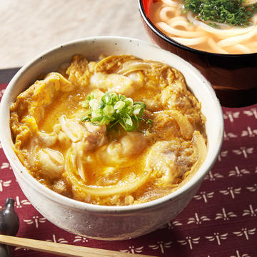 ふわとろ♪究極の親子丼と選べるミニうどんセット