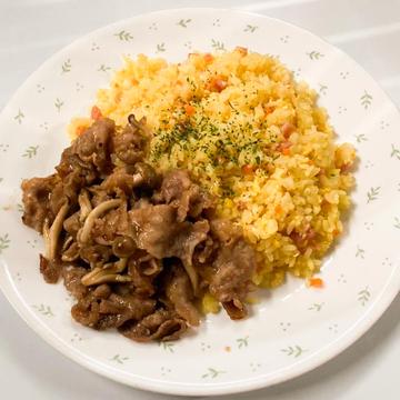 焼肉・ピラフ