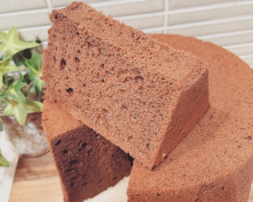 【チョコ】 米粉のシフォンケーキ