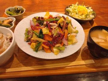 野菜炒め弁当 ≪混ぜご飯≫