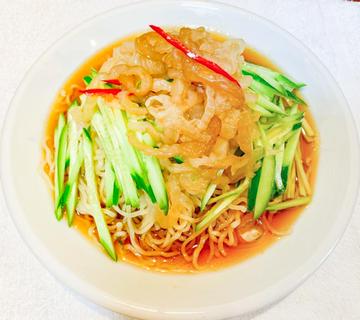 くらげ冷やし中華