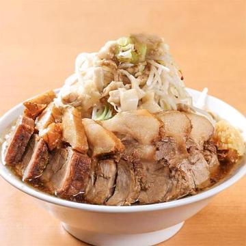 5.吉岡定番 すべてマシマシラーメン Yoshioka Special Pork Ramen (Topping Maximum Amount)