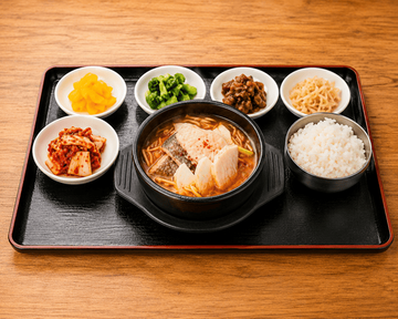たらスープ定食