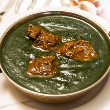 マトンサグカレーMuttonSagCurry