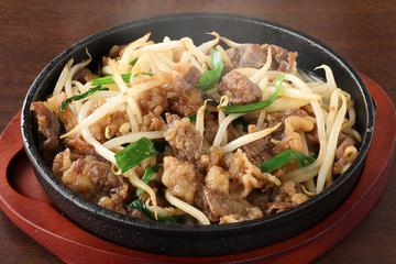 牛焼肉もやし炒め
