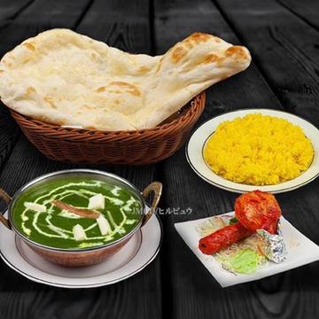 タンドリーチキンカレーセットTandoori Chicken Curry Set