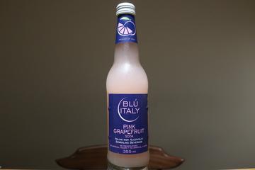 【ドリンク】ノンアルコール スパークリング ピンクグレープフルーツ味ジュース ■BLU ITALY ブルーイタリー■ イタリアンソーダ 瓶※手で開けれます