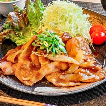 神戸ポーク 生姜焼き定食