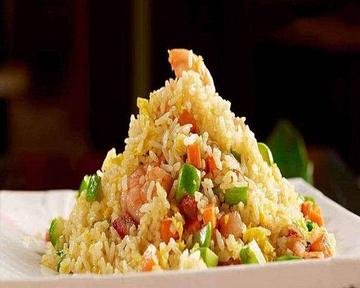 州炒 エビと玉子チャーハン
