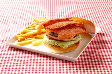 ベーコン チーズ バーガー
