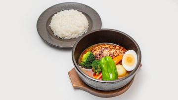 ハンバーグスープカレー