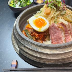 一部リニューアルしました フレンチ仕立ての油そば サラダパストラル付(French-style Abura Soba)