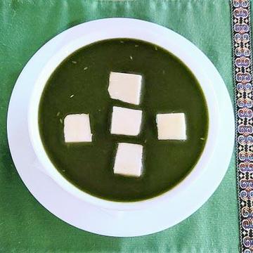 サグパニールカレー/Sag Paneer Curry