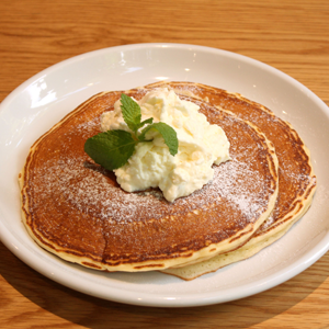 パンケーキ ホイップ