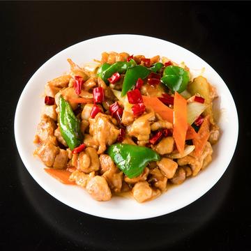 鶏のピリ辛炒め