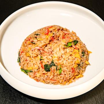 エビ香る菜の花炒飯