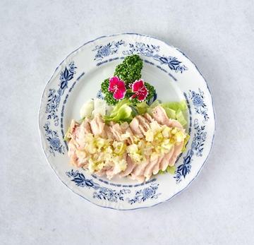 蒸し鶏の冷菜