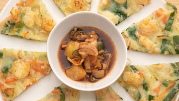 海鮮チヂミ Seafood Chidjimi