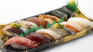 江戸前にぎりセット (1人前)  Edomae Sushi Combo (1 serving)
