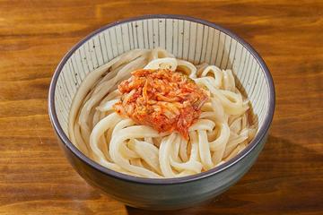 キムチ生醤油うどん(冷)