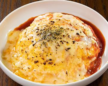 炙りチーズトマトオムライス