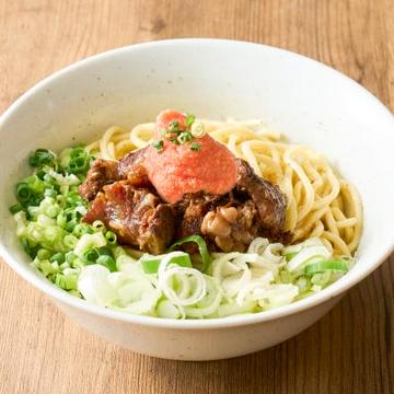 明太子の肉ネギまぜそば Mentaiko Mazesoba