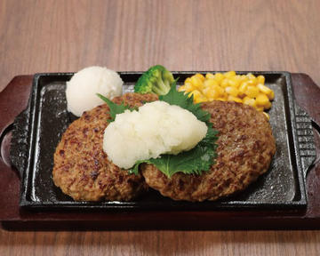 F-1111】和風おろしハンバーグステーキJapanese-style hamburg steak (Soybased grated radish sauce)