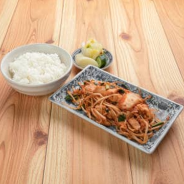 豚キムチ定食