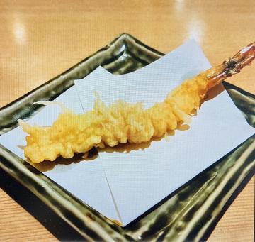 海老の天ぷら1本