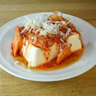 キムチ冷奴