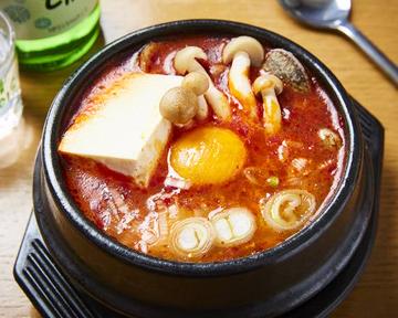 スン豆腐チゲ ライス付き () Soft Tofu Jjigae Rice set