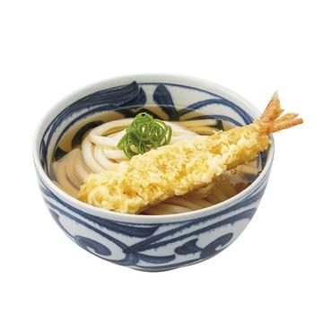 【温】海老天うどん