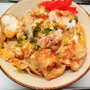 鶏唐親子丼【大】