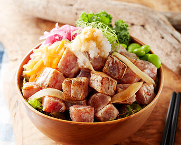 店長おすすめ《20%OFF》炙りまぐろのポン酢ポキ丼