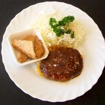 自家製ハンバーグ定食