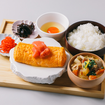 TKG+幻の明太子出汁巻き定食