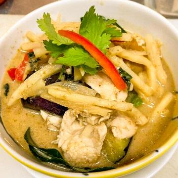 グリーンカレーライス