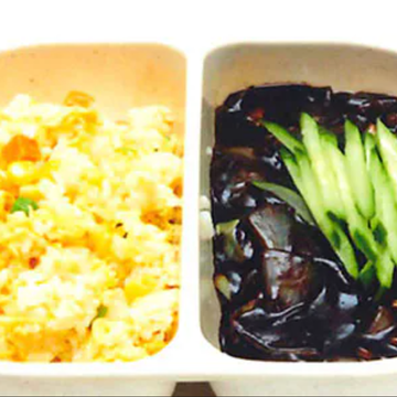 ジャージャーンメン+チャーハン/Noodles with soy bean paste+Fride rice