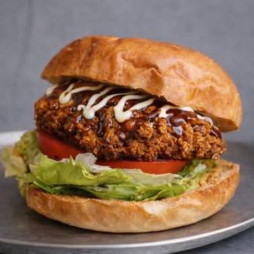 ヴィーガンテリヤキバーガー Vegan Teriyaki Burger