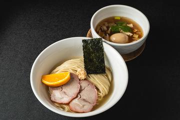 味玉昆布水つけ麺(塩)
