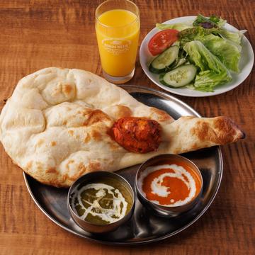 2種類のカレーセット2 kinds of curry set