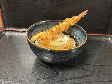ミニ海老天丼