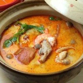 トムヤムクンスープ(ライスなし) Tomyam soup with prawn
