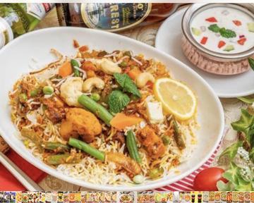 野菜ビリヤニ(vegetable biryani )
