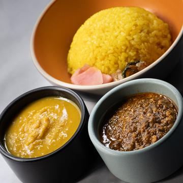 チキンキーマカレーセット Chicken Keema Curry Set Meal