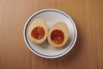 トッピング:味玉1個 Tasty Voiled Egg