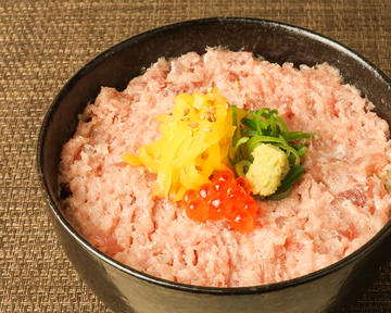 ねぎとろ満喫丼